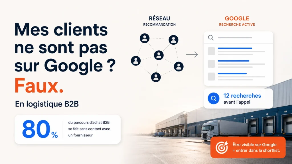 infographie mes clients ne sont pas sur google